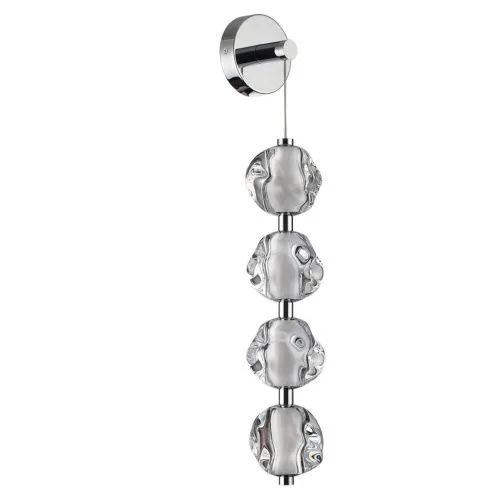 Бра ODEON LIGHT  5084/17WL JEMSTONE акрил/прозрачный 