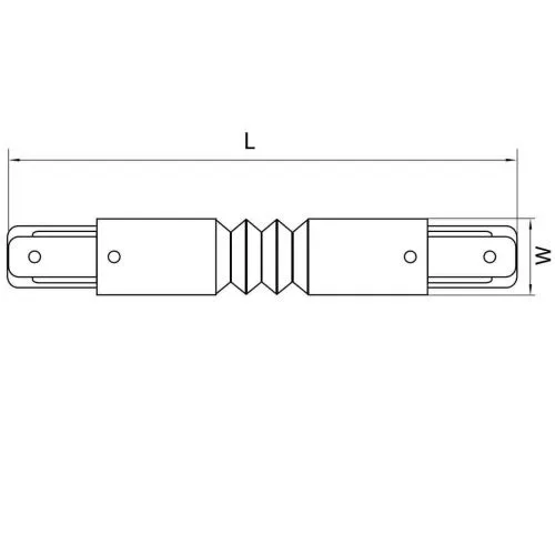 Коннектор гибкий Lightstar Barra 502156  фото 3