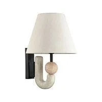 Бра ODEON LIGHT EXCLUSIVE  5410/1W Bagel текстиль/бежевый 