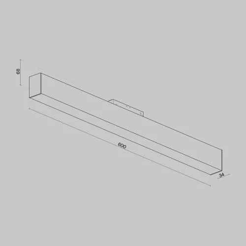 Трековый светильник Technical TR012-2-20W3K-W  фото 3